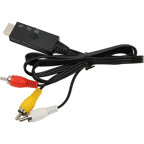 Câble HDMI vers 3 RCA Audio Vidéo 1m pour Connecteur TV HD