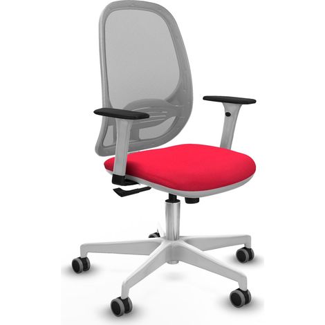 Piqueras y Crespo Cilanco Silla de Oficina Roja Ergonómica