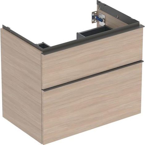 Geberit iCon Unterschrank für den Waschtisch, 2 Schubladen,