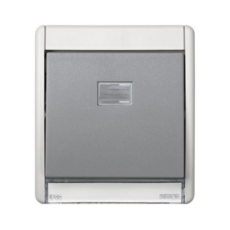 Einzelschlüsselrahmen Simon 44 Aqua IP55