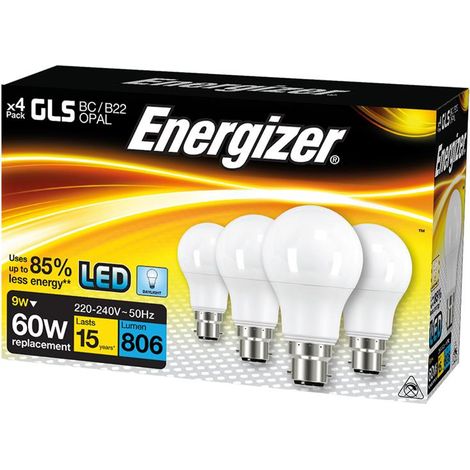Energizer S14062 Energizer LED Golf 806 Lumens Daylight B22 x 4 S14062 ENG5996