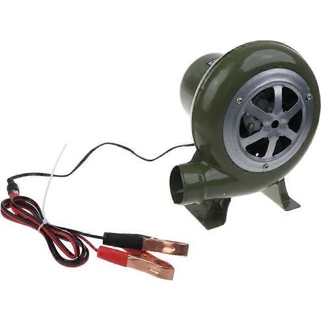 Ventilateur de barbecue pour allume-feu de camping, souffleur électrique pour forge de forge, DC12V 2800RPM-30W- (1/5)