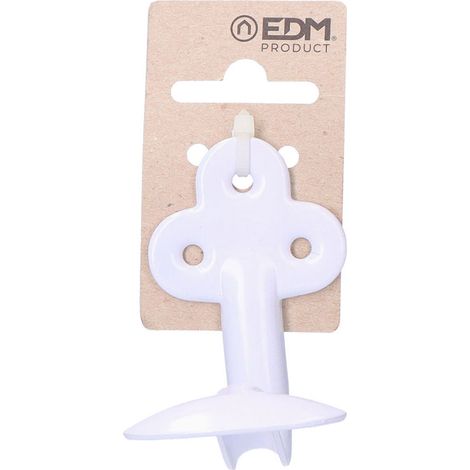 Colgador Estampado Lacado Blanco EDM (1/3)