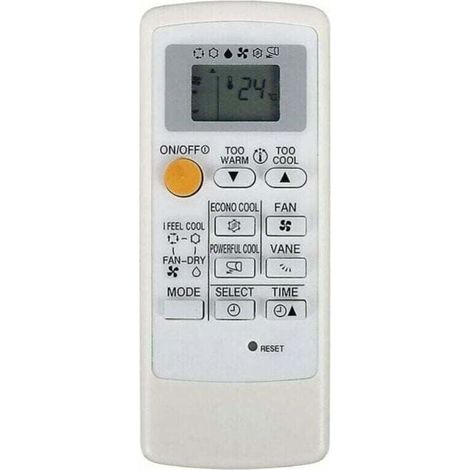 Convient à la télécommande de climatiseur Mitsubishi MP04A MP07A MH08B MH12A (1/4)