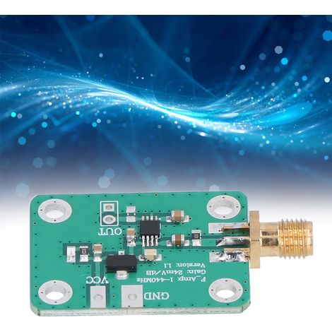 Module de démodulateur/voltmètre à sortie RF haute fréquence rapide AD8310 RSSI haute vitesse, 0,1-440 MHz, 7-15 V, 12 mA (1/5)