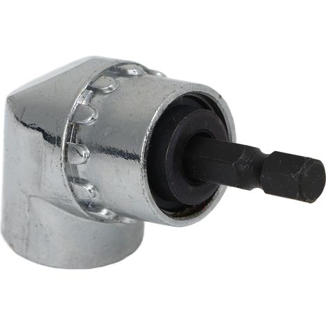 Embout coudé pour tournevis, rotation à 105°, accessoire pour perceuse électrique, rallonge hexagonale 1/4 po