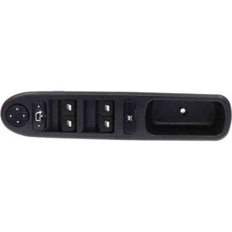 Interrupteur Lève-Vitre - Avant Gauche - Pour Peugeot 307 307SW 307CC 307 Break - Compatible Côté Conducteur - 1 Pièce (1/4)
