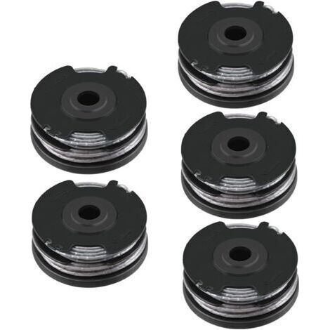 Ersatz-Trimmerfadenspule für Bosch F016800351 für Bosch ART 24, ART 27, ART 30 und ART 30-36 LI. Trimmerfadenspule für Freischneider, Doppelfaden, 6,0 m x 1,6 mm (5 Stück) – Karteo (1/5)