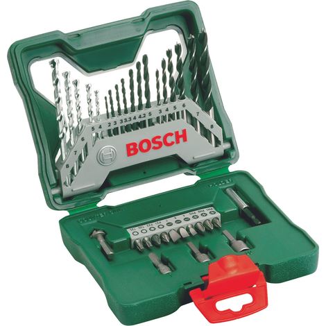 VALIGETTA SET CON ACCESSORI PER FORATURA E AVVITATURA BOSCH 33 PEZZI 2607019325
