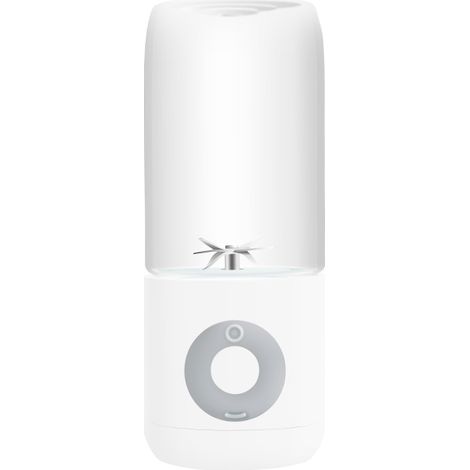 Extracteur de jus portable d'été, rechargeable par USB, pour la maison, idéal pour les étudiants et les dortoirs. Mini coupe-fruits électrique. (1/4)