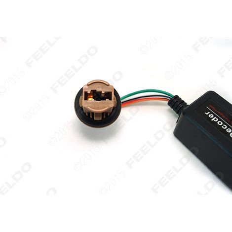Car LED light decoder, taillight ballast T20 7443, LED brake light fault decoder (1/3)