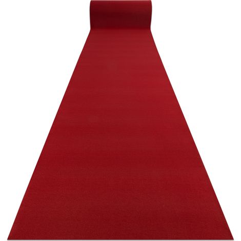 PASSATOIA SPESSA GOMMATA RUMBA 1974 Nozze colore unico chiaretto, rosso 200cm red 200x310 cm