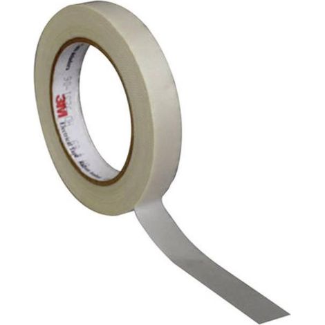3M 69 Cinta adhesiva de tela blanca 15 mm x 33 m