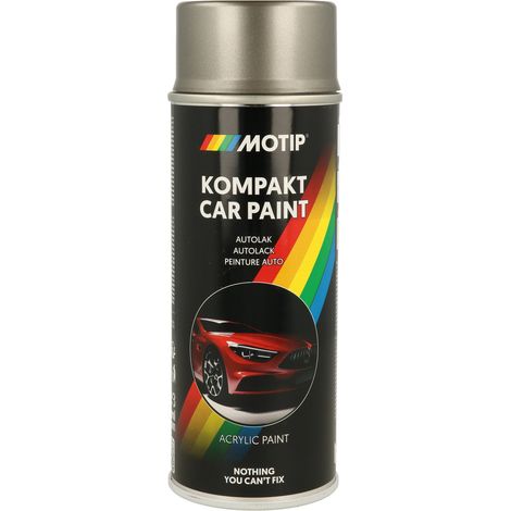 PEINTURE ACRYLIQUE KOMPAKT 51077 GRIS METALLISE 400ML MOTIP
