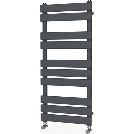 WarmeHaus Sand Grey Flat Panel Heated Towel Rail 1000x450mm
