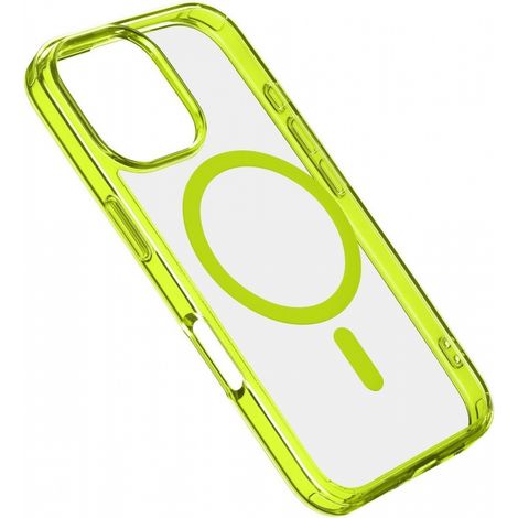 Cellularline Iconic Mag grün iPh. 16 Pro ICONICMAGIPH16PROL Backcover, für iPhone 16 Pro