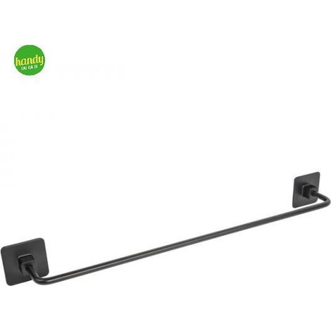 Portasalviette a muro Metaform Cold Wind 45cm nero (1/2)