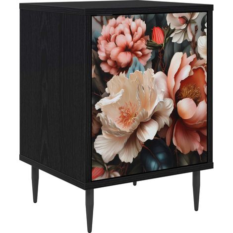 Table de chevet BORNE Chêne noir 36 x 33 x 51 cm vidaXL (1/5)