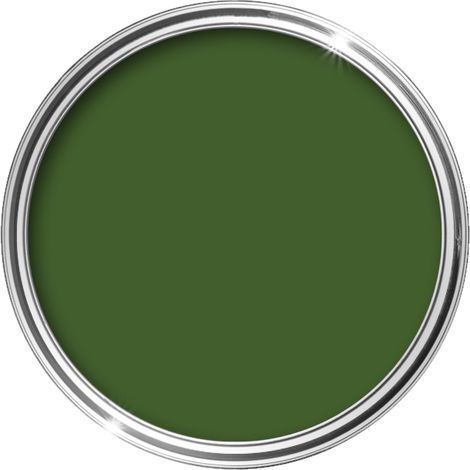HQC Masonry Paint - Weatherproof & Long-lasting Protection For All Exterior Walls - Racing Green - 1L
