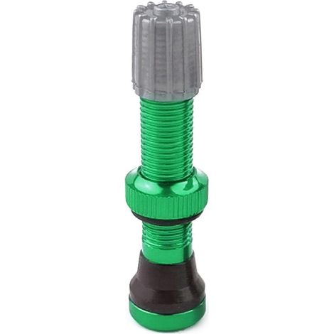 Valves de pneu de vélo en alliage d'aluminium résistant à la corrosion, avec étanchéité haute performance, pour vélos de route et VTT, légères 44 mm vert (1/5)