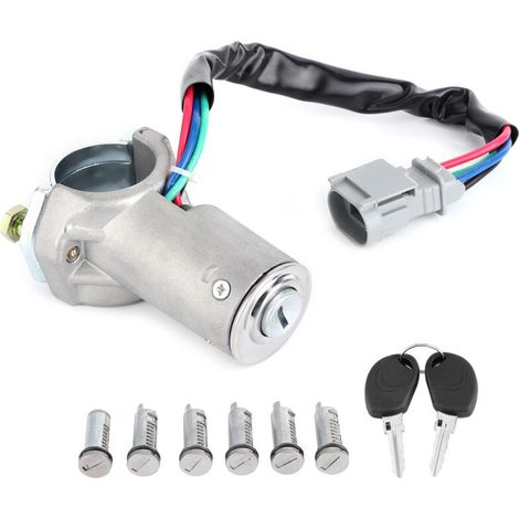 Interruttore di accensione con 2 pulsanti, codice ricambio 2992551, compatibile con IVECO Daily 1999-2006.