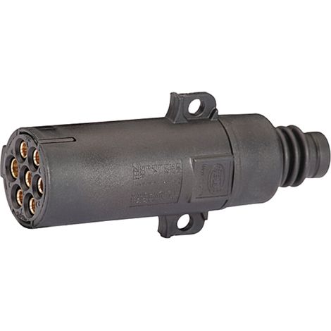 Spina, connettore elettrico a 7 pin 24V 16A sezione 1,5mm2 ISO 7638-1