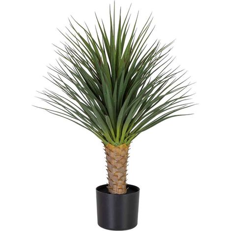 Árbol dracena marginata  artificial decorativo  verde, 64x64x85h cm (1/5)