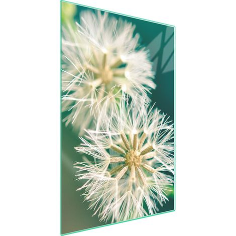 TAGLIERE IN VETRO 35x52 Fiore (1/5)