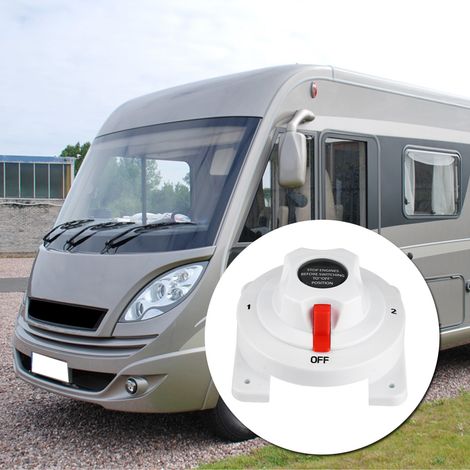 Doppelbatterie-Wahlschalter 12-36V BEIDE/AUS für Boot, Wohnmobil, Wohnwagen, Yacht (1/5)
