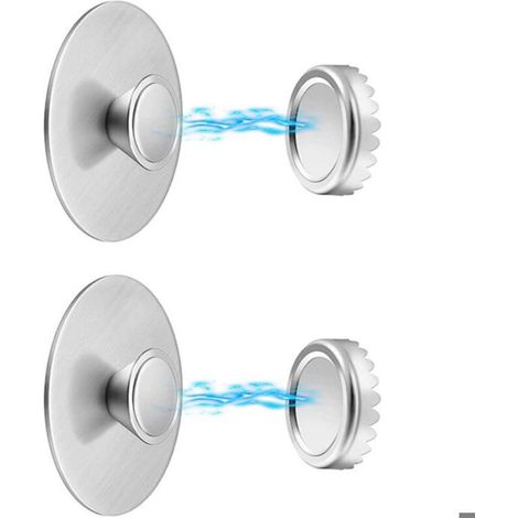 Porte-savon magnétique mural en acier inoxydable – Économise de l'espace – Dimensions compactes – Pour cuisine et salle de bain (1/5)