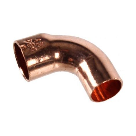 Raccordo rame conex 5092 angolo 90 gradi 35 mm