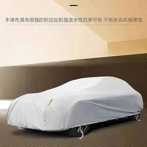 Housse de protection extérieure LYNKCO 02 : imperméable, résistante au gel, à la neige et à la poussière, avec protection UV et réflectrice solaire. (1/5)