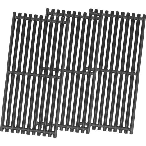 Set mit 3 Ersatz-Grillrosten aus Gusseisen für Enders Monroe Pro 3, Boston 3 und Napoleon Triumph T410 Grills, 43,2 x 19,6 cm