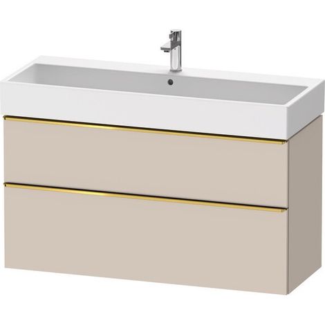 DURAVIT DE4375034910000 D-Neo WTUWH Meuble sous-vasque 1184x442x625mm Blanc mat