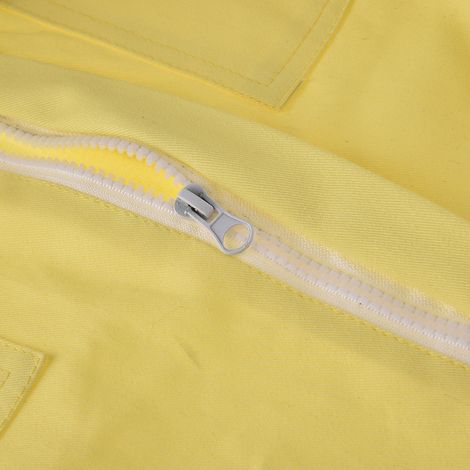 Tuta da apicoltore per bambini in cotone, morbida sulla pelle e traspirante, abbigliamento protettivo con cappello rotondo e velo anti-ape. (1/5)