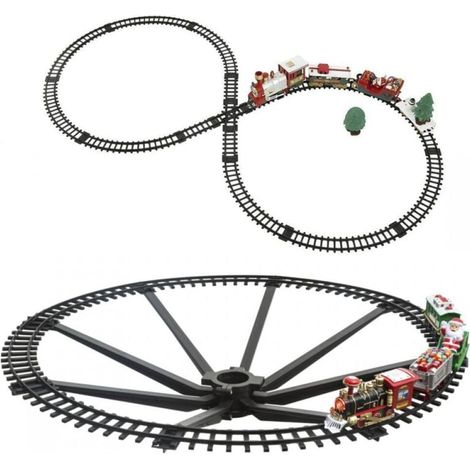 Weihnachtszug für den Center Weihnachtsbaum Durchmesser 89 cm 33 Teile, Weihnachtsspielzeuggeschenke