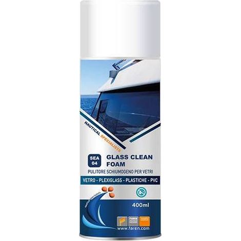 PULITORE SCHIUMOGENO PER VETRI LINEA NAUTICA Misura: 400 ml