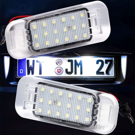 KIT LUCI TARGA A LED COMPATIBILE CON Kia Rio Tipo JB Anno 2005 - 2011, VETRO TRASPARENTE (1/4)