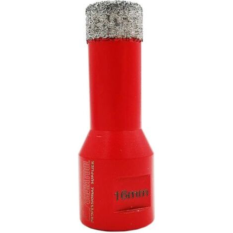 Ineasicer Forets Diamant 16mm Trépans de Forage avec Filetage M14 pour Perçage à sec en Porcelaine Carrelage Granit Marbre (1/5)