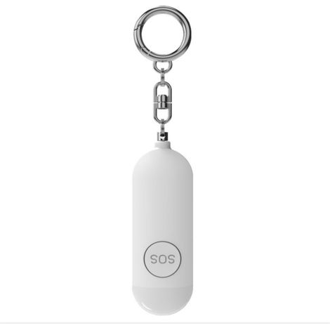 Dispositif d'alarme de sécurité pour femmes et s 130 dB avec lampe de poche LED pour femmes et enfants (1/4)