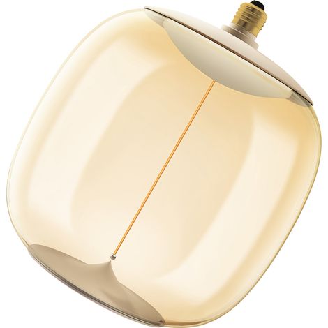 OSRAM Vintage 1906 Big Oval est une décorative à intensité variaben plastique dotée de la technologie magnétique à filament LED. Il propose 12 W, 1800K,E27, design ambre, diamètre 250 mm, CRI 80.
