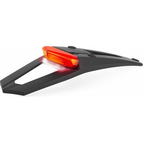 Soporte para luz de matrícula LED Rsp Polisport negro duradero