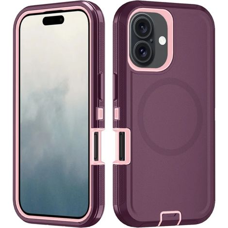 (Rouge-violet, pour iPhone Air) Convient aux coques de protection magnétiques MagSafe et aux coques antichoc. (1/3)