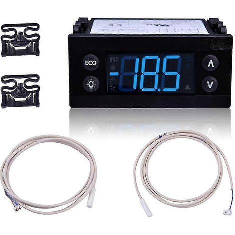 Kit de contrôleur de température ERC112D avec deux sondes de capteur (1/5)