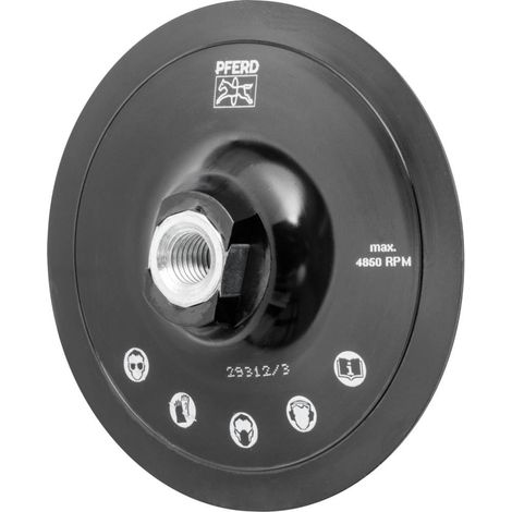 PFERD 42710254 Klettrondenhalter KRH 125 M14 Diamètre 125 mm 1 pc(s) (1/3)