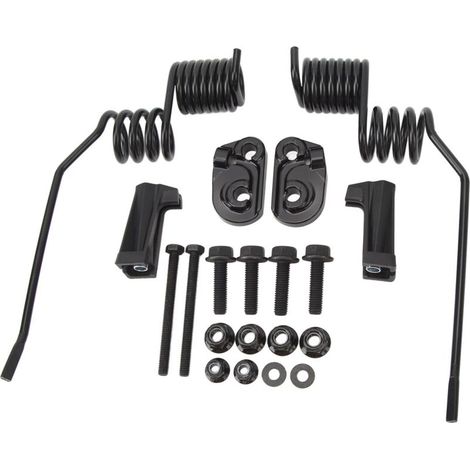 Spring-loaded ice scraper 860201140, robust and reliable, rail mounting, replacement for ski-doo 600 Summit Sport. (1/5)