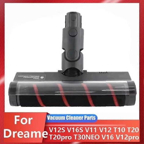 Brosse à rouleau pour Dreame V12S V16S V11 V12 T10 T20 T30 T20pro T30NEO V16 V12pro Tête de brosse douce en velours pour sols