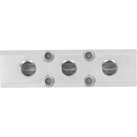Répartiteur pneumatique pour distributeur d'air, connecteur G1/2, sortie G1/4, 30 x 30 mm, SY30-02-3F (1/5)