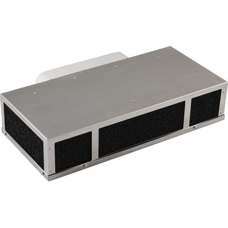 Benthaus AktivkohleboxAKB 200 O - Für Kochfelder mit Muldenabsaugung, Aktivkohleschaum granulatbeschichtet, 110 g Aktivkohle, Einbau im Sockel, 92x425x200mm (1/4)