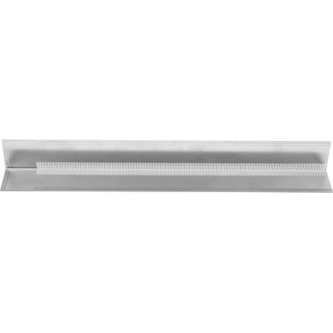 180 mm Edelstahl-Drahtlineal mit Loch und Öffnung (1/4)
